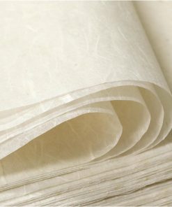 50/100 Sheets FIVEIZERO A4 Mulberry Paper Sheets Natural Fiber Rice Papers.8.3x11.7in Natural Decoupage Tissue Paper for Writing Painting. Decorative &Card Making Papers DIY Craft